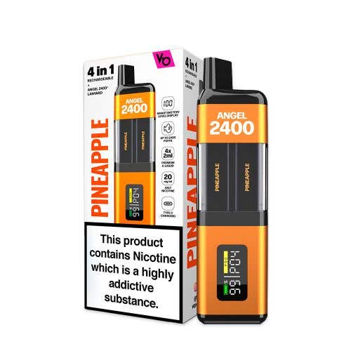 Angel 2400 Rechargeable Disposable Kit - Pineapple