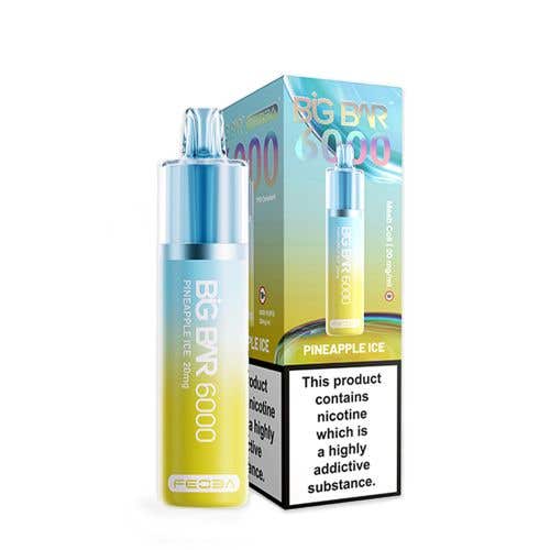 FEOBA Big Bar 6000 Disposable Vape Kit -  Pineapple Ice