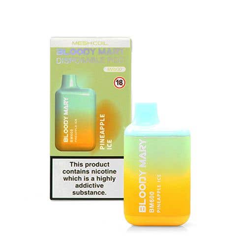 Bloody Mary BM600 Disposable Kit - 20mg - Pineapple Ice