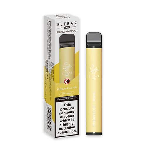 Elf Bar 600 Disposable Kit - Pineapple Ice - 20mg