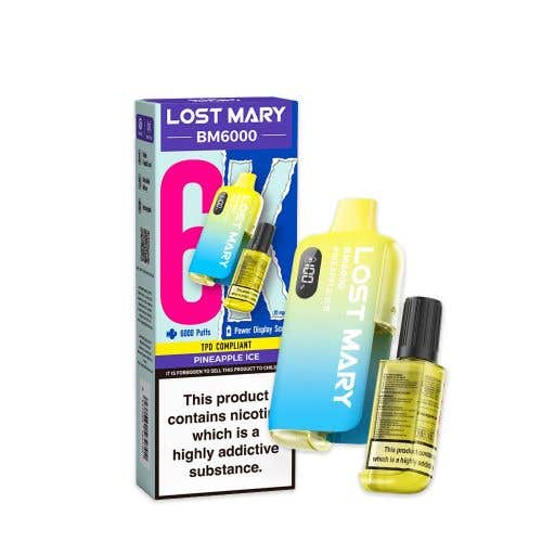 Lost Mary BM6000 Disposable Kit - 20mg - Pineapple Ice