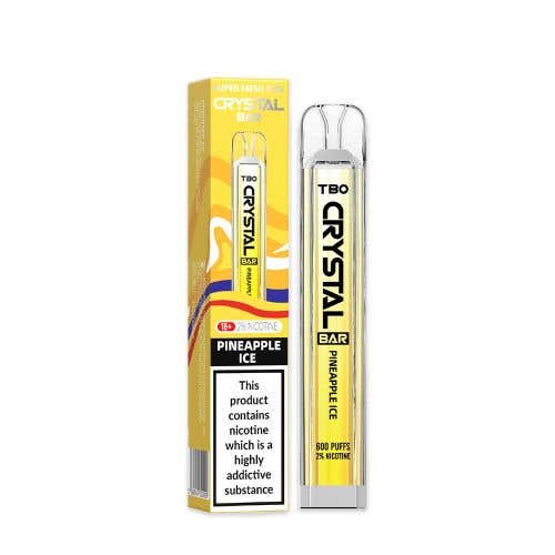 TBO Crystal Bar Disposable Vape Kit - Pineapple Ice