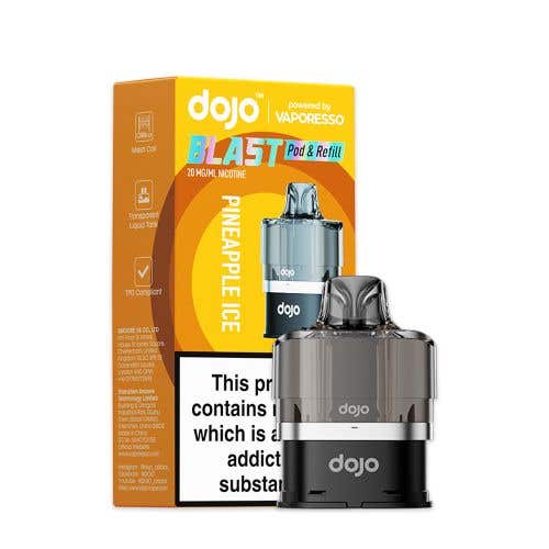 Vaporesso Dojo Blast 6000 Prefilled Vape Pods - Pineapple Ice