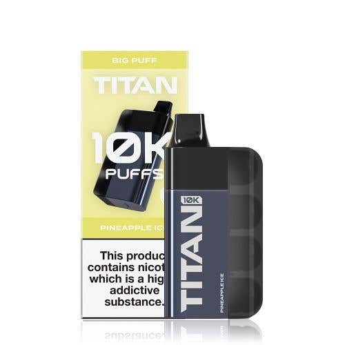 Titan 10K Rechargeable Disposable Kit - Pineapple Ice