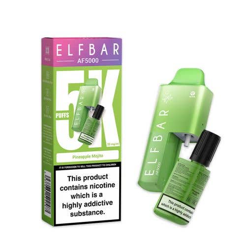 Elf Bar AF5000 Disposable Vape Kit - Pineapple Mojito