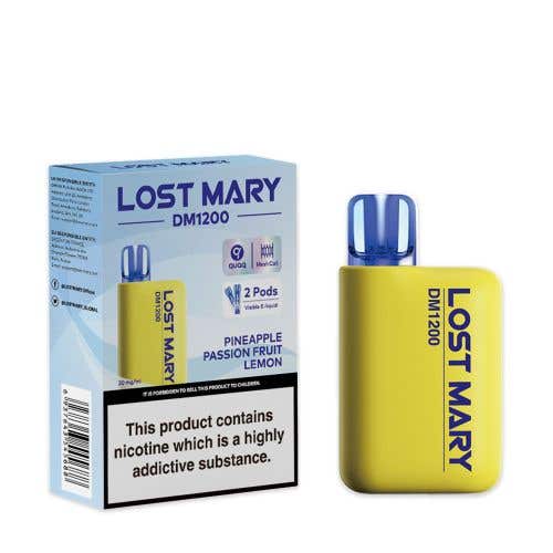 Lost Mary DM1200 Disposable Kit - 20mg - Pineapple Passion Fruit Lemon