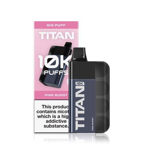 Titan 10K Rechargeable Disposable Kit - Pink Burst