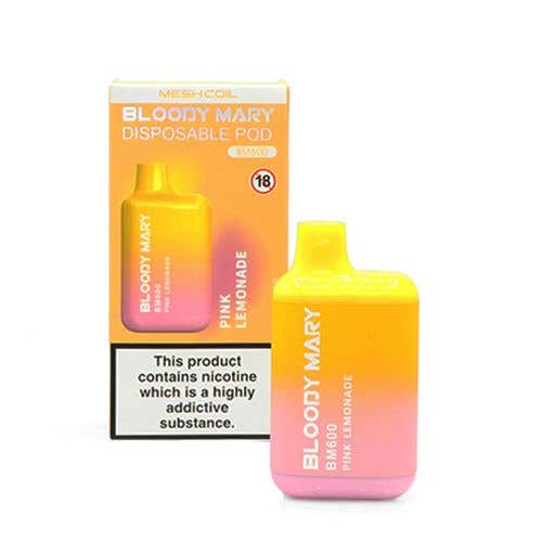 Bloody Mary BM600 Disposable Kit - 20mg - Pink Lemonade