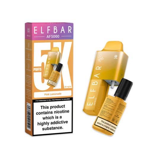 Elf Bar AF5000 Disposable Vape Kit - Pink Lemonade