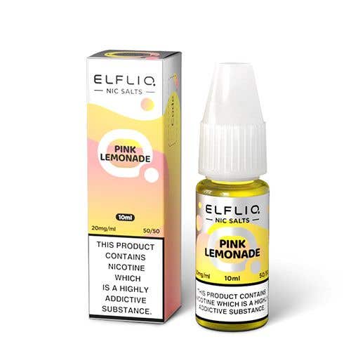 Elf Bar Elfliq Nic Salt E-Liquid - Pink Lemonade