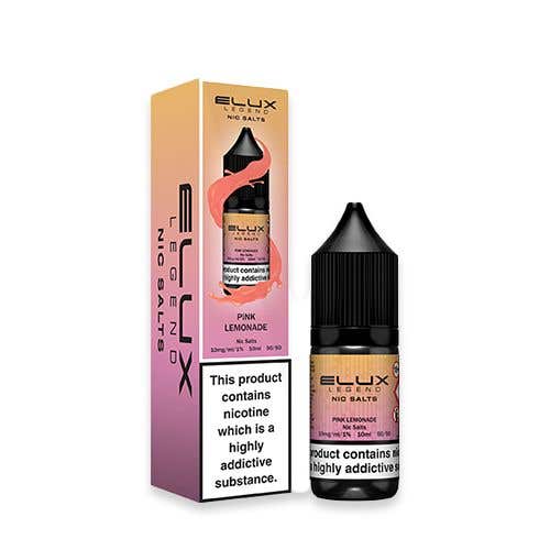 Elux Legend Pink Lemonade Nic Salt Vape Juice
