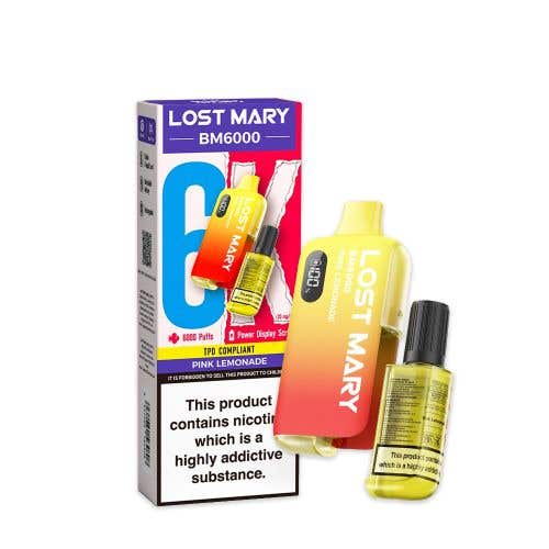 Lost Mary BM6000 Disposable Kit - 20mg - Pink Lemonade