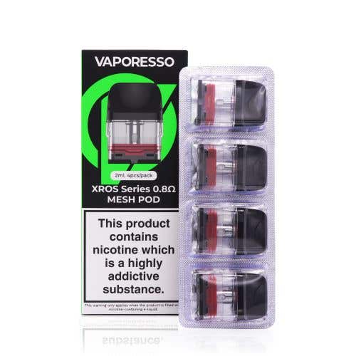 Vaporesso XROS Replacement Pods 0.8ohm Mesh