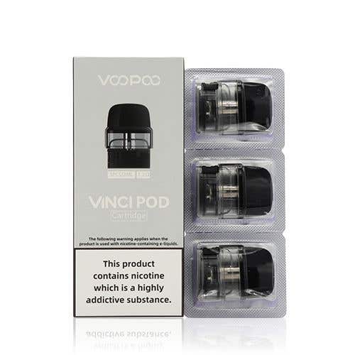 VooPoo Vinci V1 & V2 Replacement Pod Cartridges - V1 1.2 ohm Mesh Side-Filling