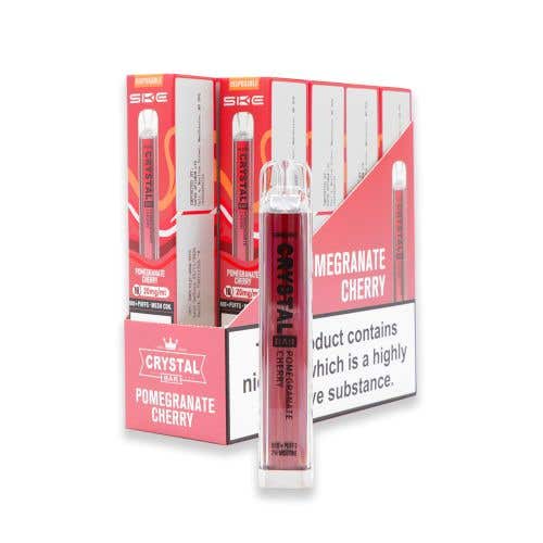 SKE Crystal Bar Disposable Kit 10 x Multipack - 20mg - Pomegranate Cherry