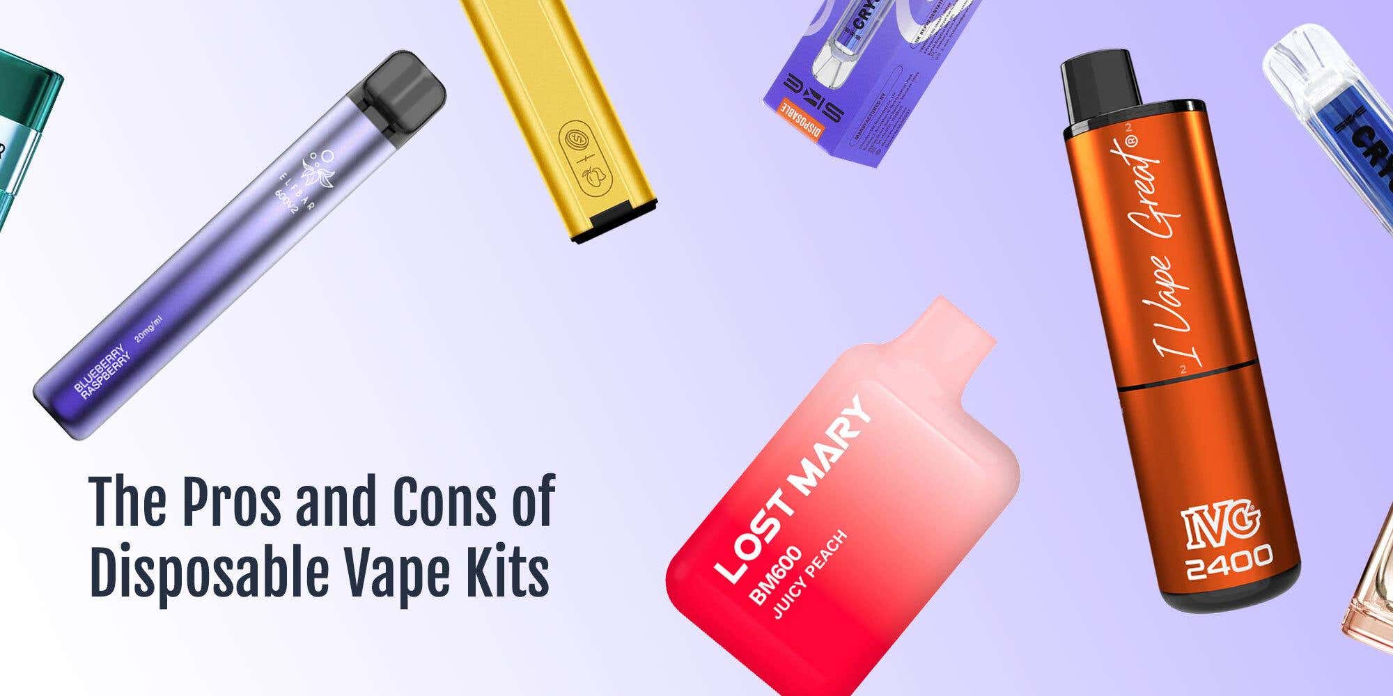 The Pros and Cons of Disposable Vape Kits