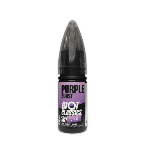 Riot Classics Hybrid Salt Purple Burst Nic Salt E-Liquid