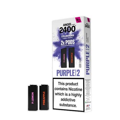 Vapes Bar Angel 2400 Prefilled Vape Pods - Purple Edition 2