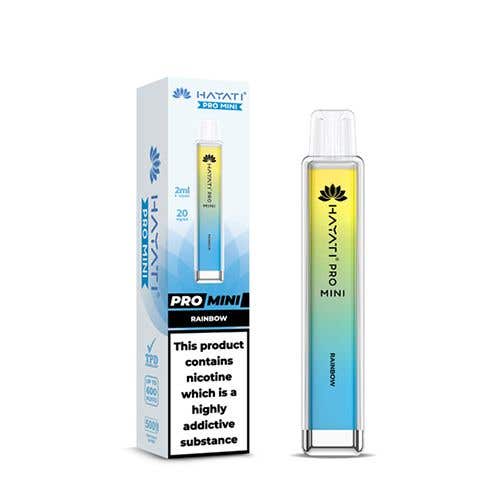 Hayati Pro Mini Disposable Vape Kit - Rainbow