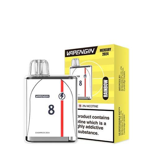 Vapengin Mercury 2024 Special Edition Disposable Vape Kit - Rainbow
