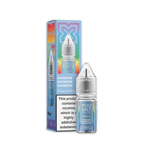 Pod Salt Nexus Rainbow Rainbow Rainbow Nic Salt E-Liquid