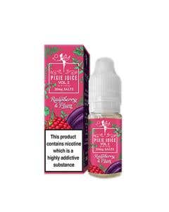 Pixie Juice Vol II Raspberry & Plum Nic Salt E-Liquid 