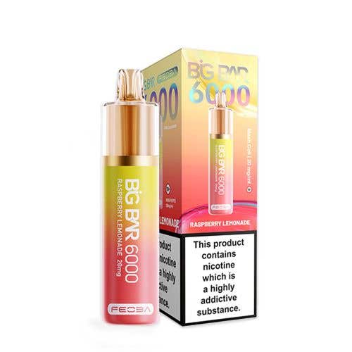 FEOBA Big Bar 6000 Disposable Vape Kit - Raspberry Lemonade