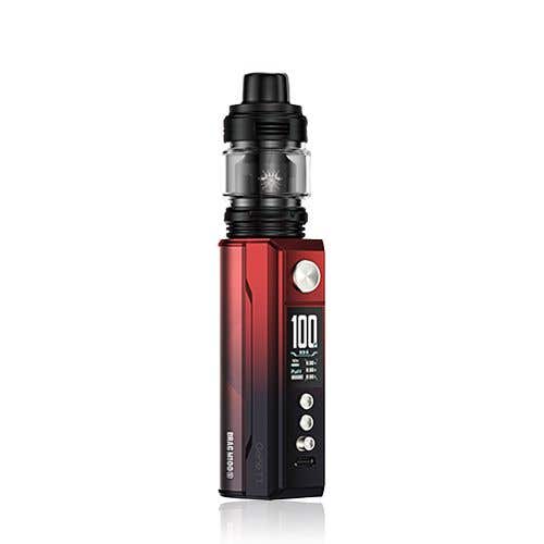 VooPoo Drag M100S Vape Kit - Red & Black