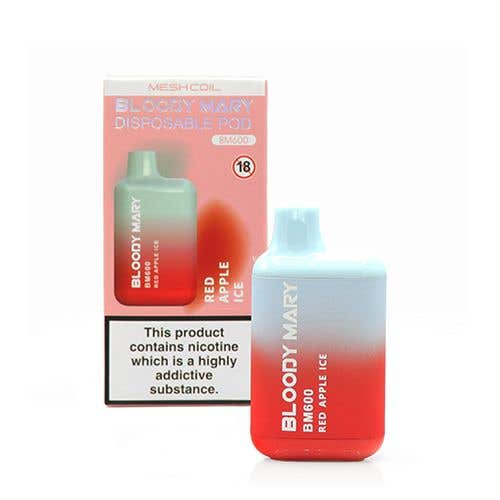 Bloody Mary BM600 Disposable Kit - 20mg - Red Apple Ice