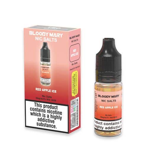 Bloody Mary Red Apple Ice Nic Salt E-Liquid