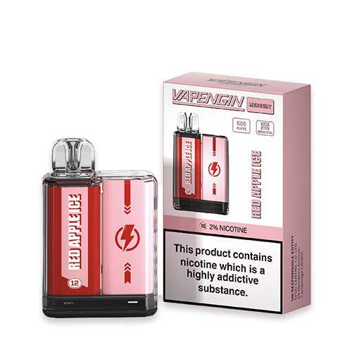 Vapengin Mercury Disposable Vape Kit - Red Apple Ice