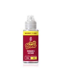 Ohm Brew Double Brew Bar Series Rhubarb & Custard 100ml Shortfill