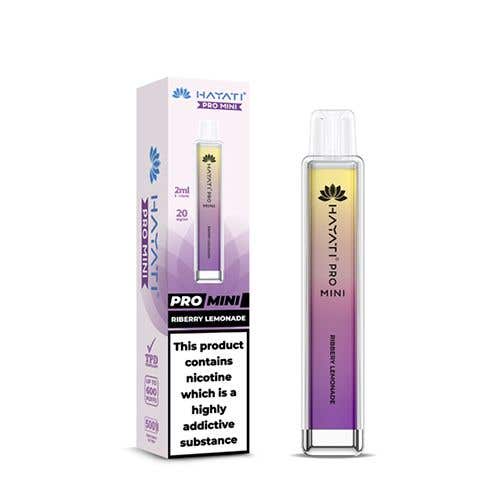 Hayati Pro Mini Disposable Kit - 20mg - Riberry Lemonade