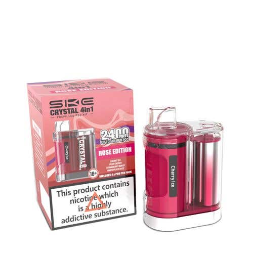 SKE Crystal 4in1 Prefilled Vape Kit - Rose Edition