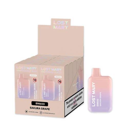 Lost Mary BM600 2% 10 Pack Disposable - Sakura Grape
