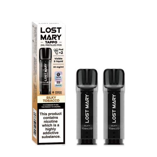 Lost Mary Tappo Prefilled Pods - Silky Tobacco