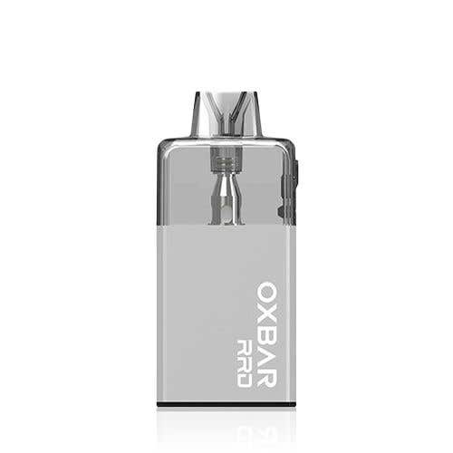 Oxva Oxbar RRD Refillable Rechargable Disposable Vape Kit - Silver