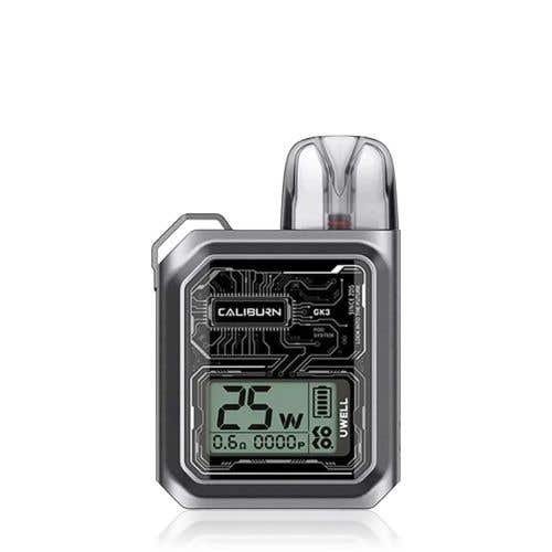 Uwell Caliburn GK3 Pod Vape Kit - Silver
