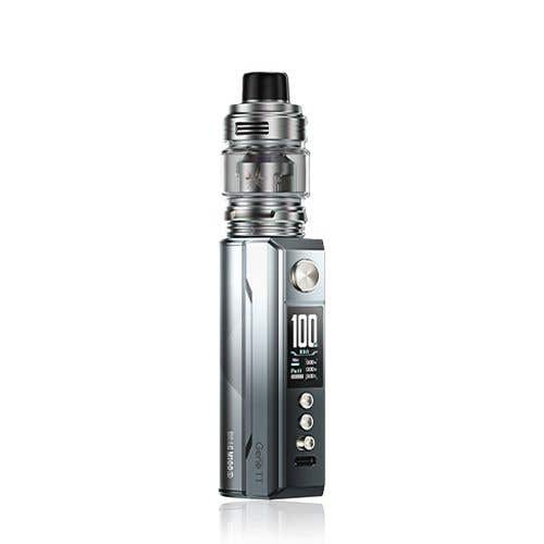 VooPoo Drag M100S Vape Kit - Silver & Black