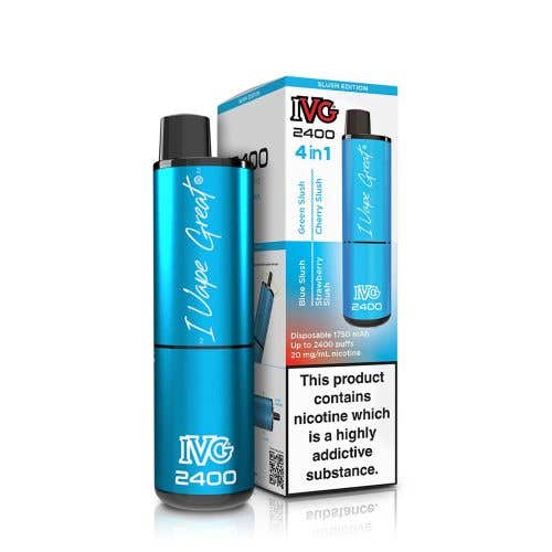 IVG 2400 Disposable Vape Kit- 20mg - Slush Edition