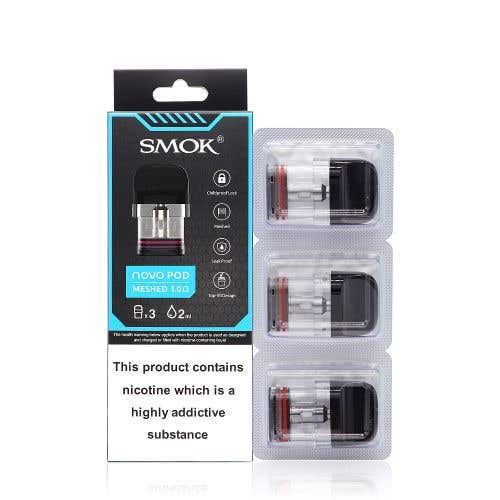 Smok Novo Replacement Pods - 1.0ohm Mesh