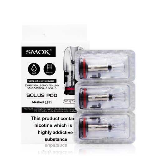 SMOK Solus GT Replacement Pod Cartridges - 0.6ohm