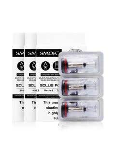 Smok Solus 2 Replacement Pods - 0.9ohm Meshed