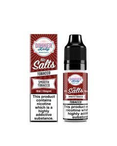 Dinner Lady Smooth Tobacco Nic Salt Vape Juice