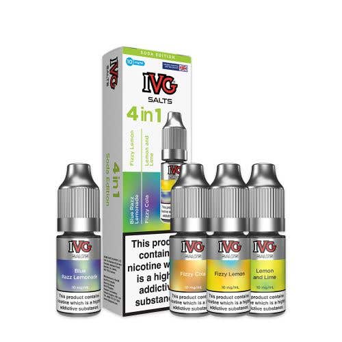 IVG 4-in-1 Salts Soda Edition Nic Salt E-Liquid - 10mg