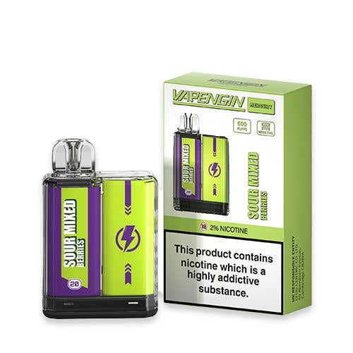 Vapengin Mercury Disposable Vape Kit - Sour Mixed Berries