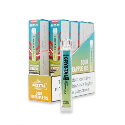 SKE Crystal Bar Disposable Kit 10 x Multipack 2% - Sour Pineapple Ice