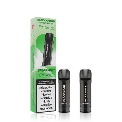 Bloody Mary Bloody Bar Prefilled Vape Pods - Spearmint