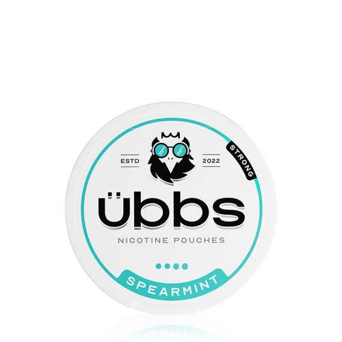 UBBS Nicotine Pouches - 11mg X Strong - Spearmint