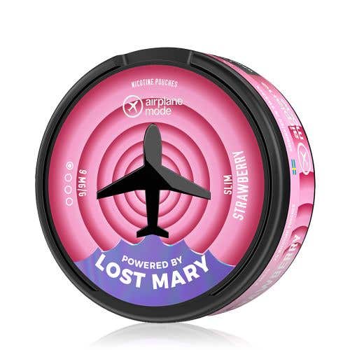 Lost Mary Airplane Mode 9mg Nicotine Pouches - Strawberry